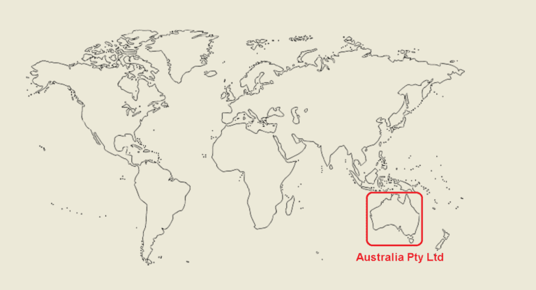 Location of Australia Pty Ltd