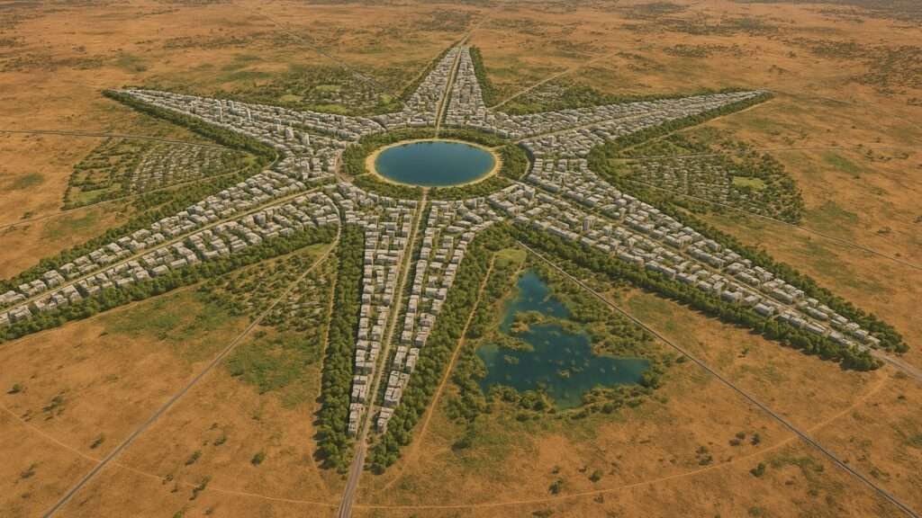 Starfish City Design Template For Future Cities