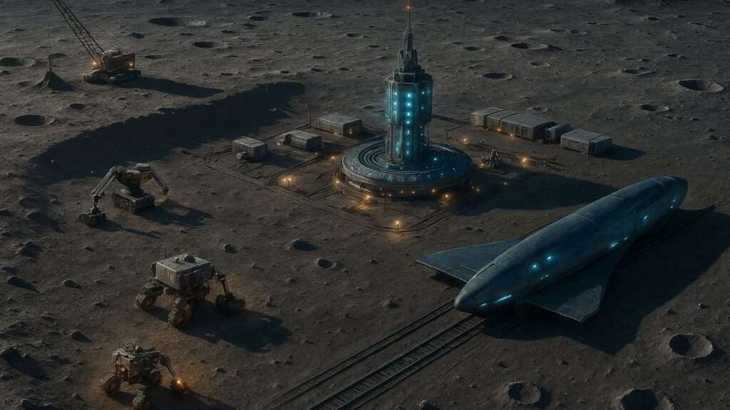The moon is very marketable