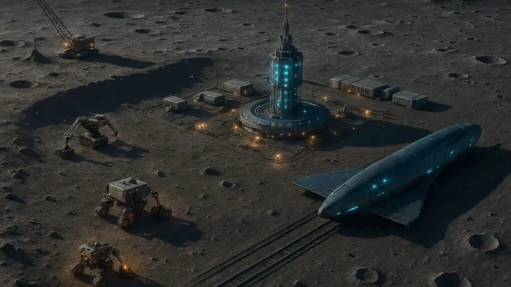 The moon is very marketable