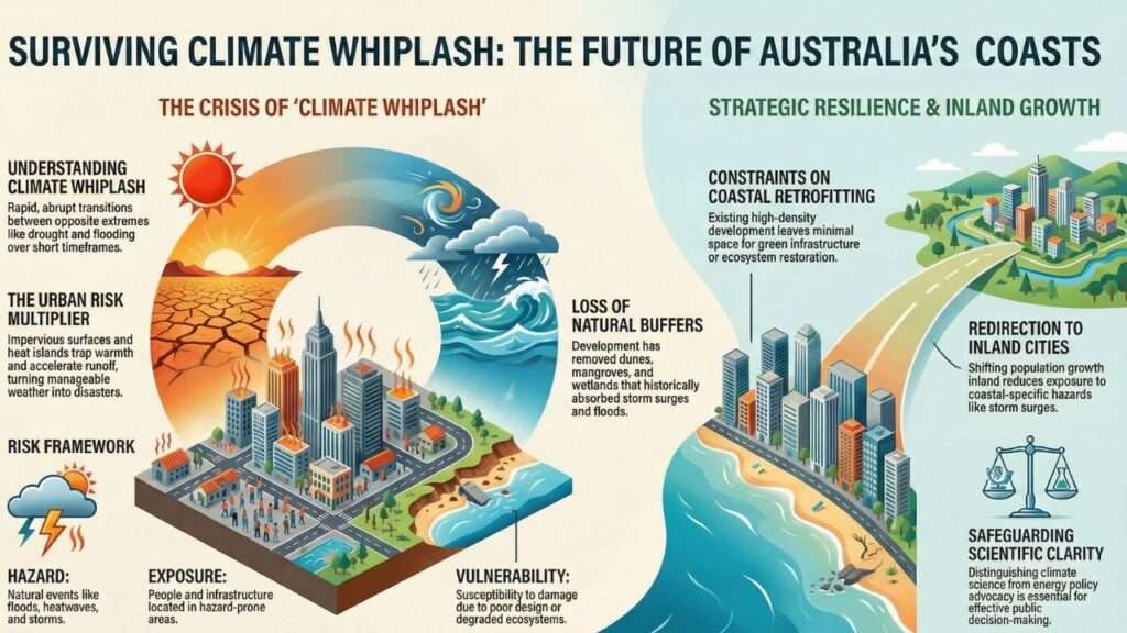 Wild Coastal Weather and climate whiplash Australia IG